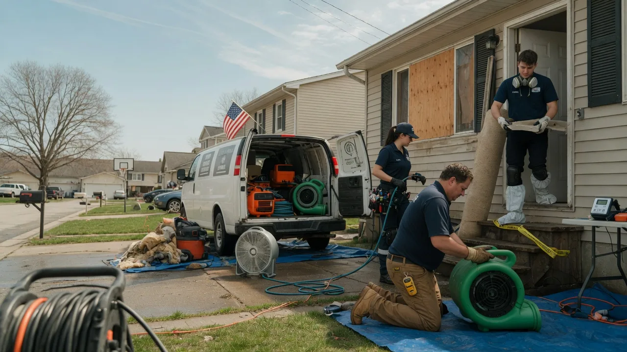 Water Damage Restoration in Harrodsburg, IN near me
